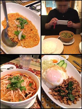 タイ料理レストランへ