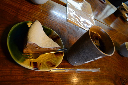 ガトーショコラとアイスコーヒー