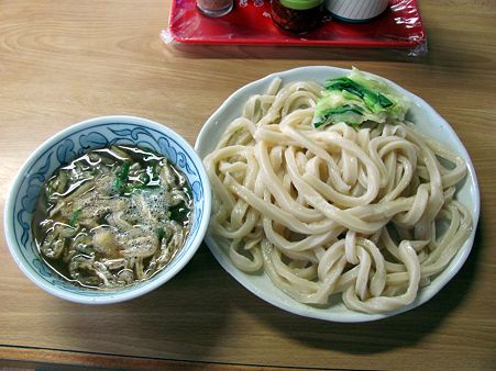 冷やしつけうどん