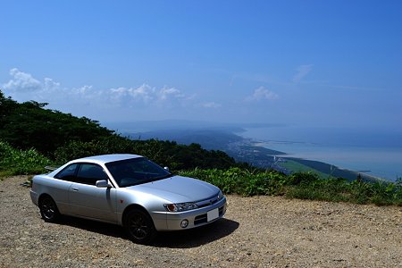弥彦山スカイラインから