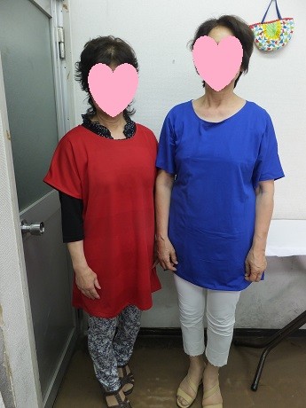 二人で体験チュニック