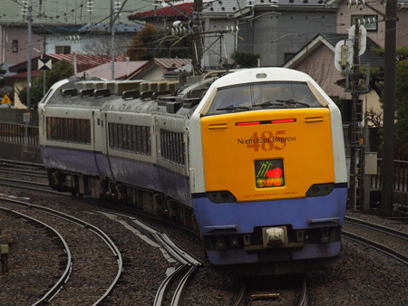 485系特急つがる奥羽本線秋田~土崎02