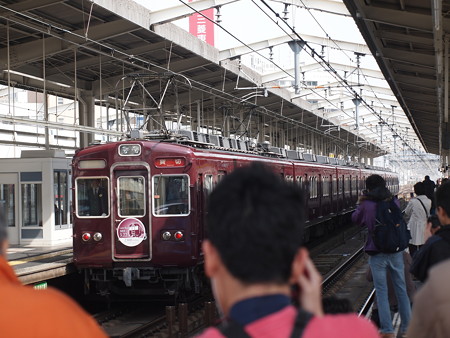 阪急2300系ラストラン 阪急京都線茨木市駅02