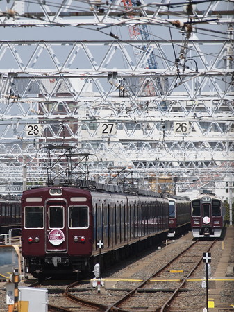 阪急2300系ラストラン 阪急京都線正雀駅01