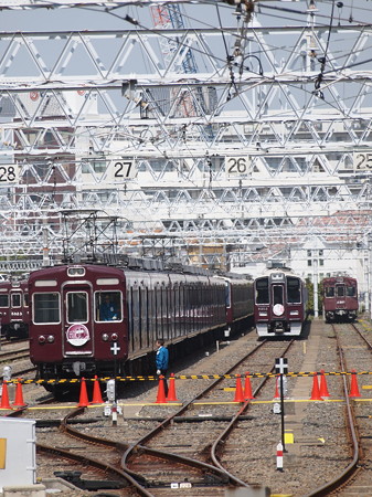 阪急2300系ラストラン 阪急京都線正雀駅03