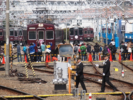 阪急2300系ラストラン 阪急京都線正雀駅07