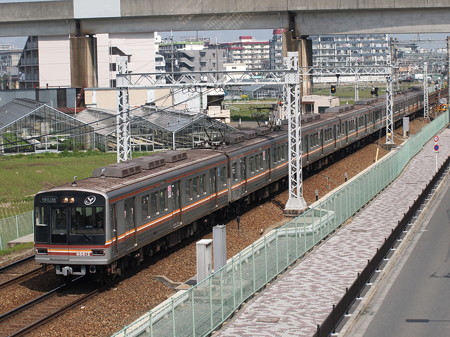 大阪市営地下鉄66系普通 阪急京都線茨木市~南茨木