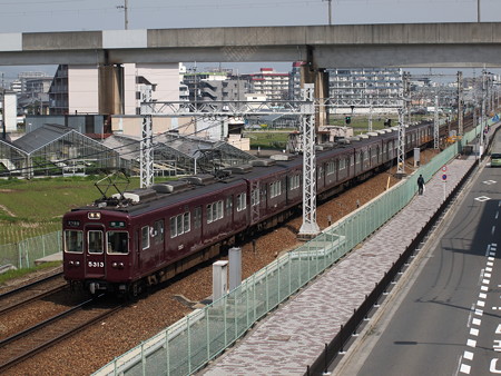 阪急5300系準急 阪急京都線茨木市~南茨木02