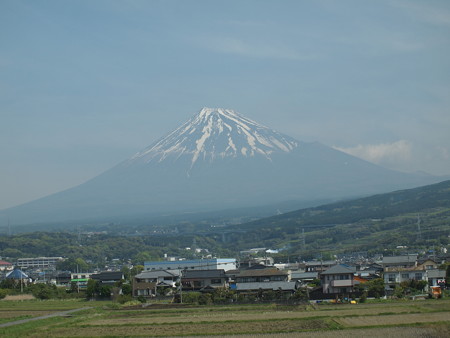 新幹線から見えた富士山06