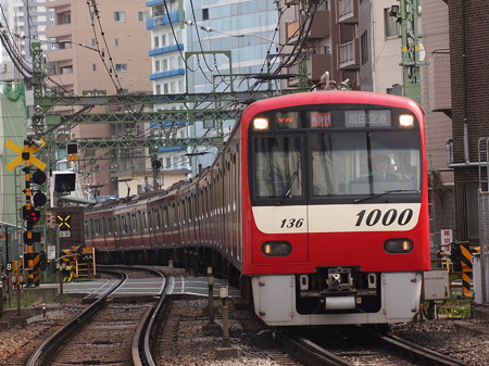 京急新1000形エアポート快特 京急本線北品川~品川