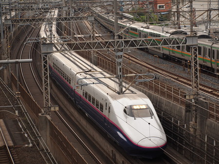 E2系やまびこ 東北新幹線大宮~上野