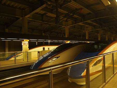 E7系の集まり 北陸新幹線金沢駅01