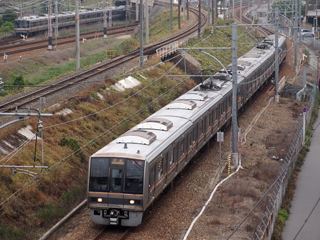 207系快速 東海道本線塚本~尼崎02