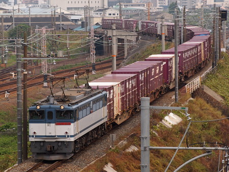 EF65貨物 北方貨物線宮原操車場~塚本信号場