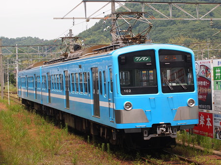 近江鉄道100形近江鉄道本線彦根駅01