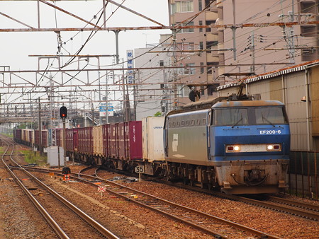 EF200貨物 東海道本線彦根駅