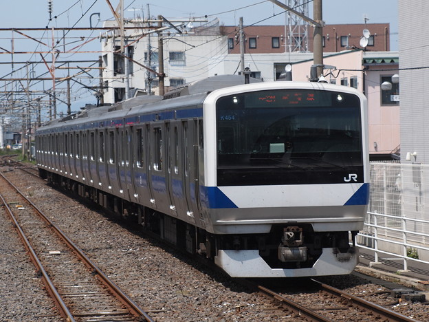 e531系普通 常磐线胜田駅