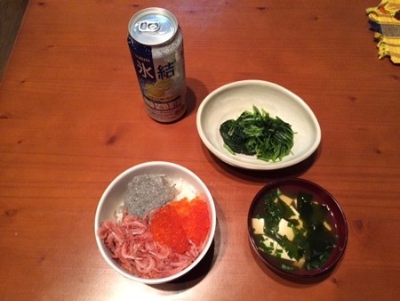 静岡土産　夕食