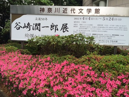 20150517 谷崎展&バラ1