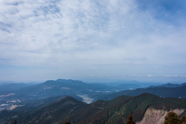 八幡岳、伊万里方面