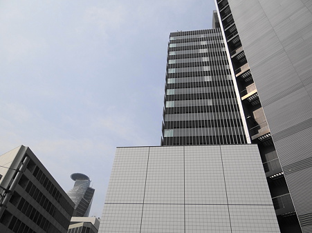 名古屋名駅4丁目交差点からの光景