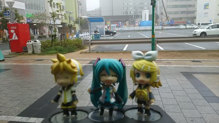 ミク:「おはようございます。引き続き東海道線下りの旅ですね」 リ...
