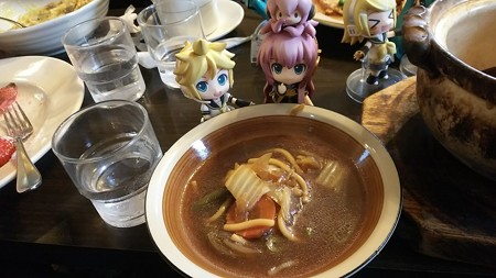 レン:「スパゲティー最後の一杯なう!」 ルカ:「でもこの写真見て ...
