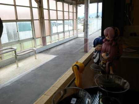 越後川口駅に16時停車。