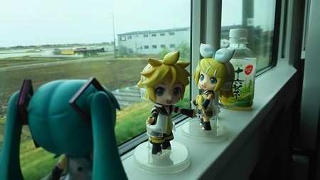 東三条→加茂間。 レン:「オハヨーハヨー!」 リン:「レンきゅん...
