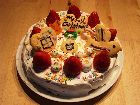 クリスマスケーキ@2011年