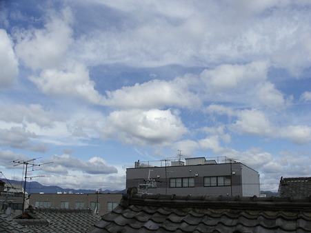 10月3日の空