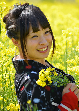 2015菜の花娘a 「笑み」