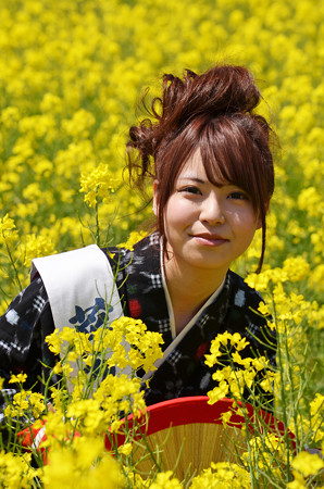 2015菜の花娘b 「ポーズ」