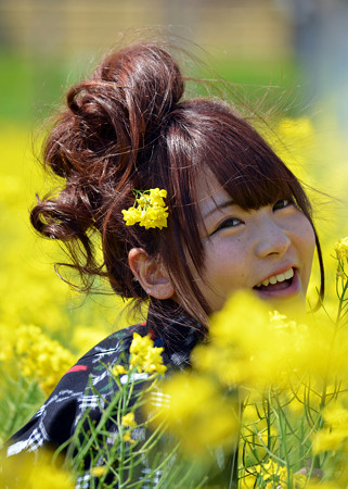 2015菜の花娘b 「アハ♪」
