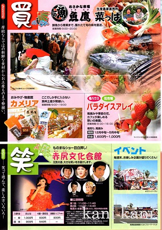道楽園のパンフレット