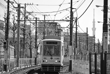 熊野前駅より