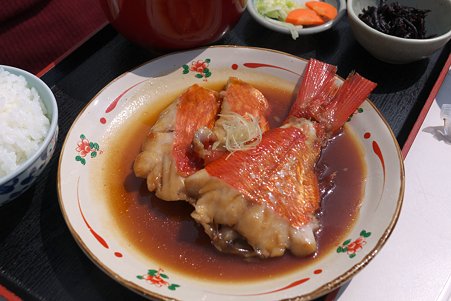 2012.03.24　横須賀　海辺　煮魚定食　@1,500-