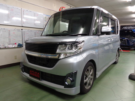 タント　スピーカー交換　ＬＥＤ打ち替え