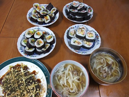 本日の晩御飯