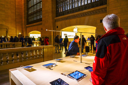 グランドセントラル駅アップルストア
