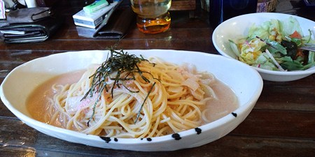 モンテリーノの明太子パスタランチ