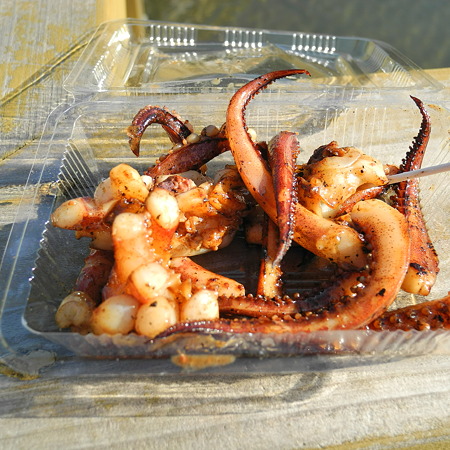 ゲソ焼き(道の駅・紀伊長島マンボウ【三重】)