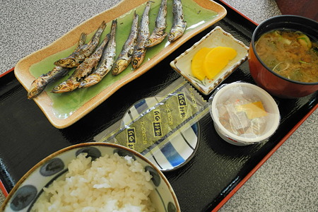 朝定食(道の駅・紀伊長島マンボウ【三重】)・1