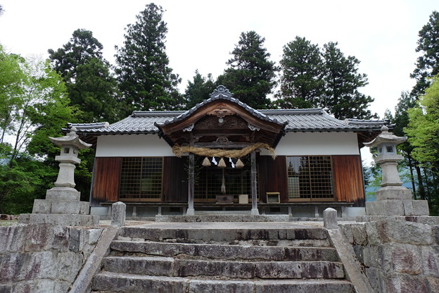 福成神社の拝殿