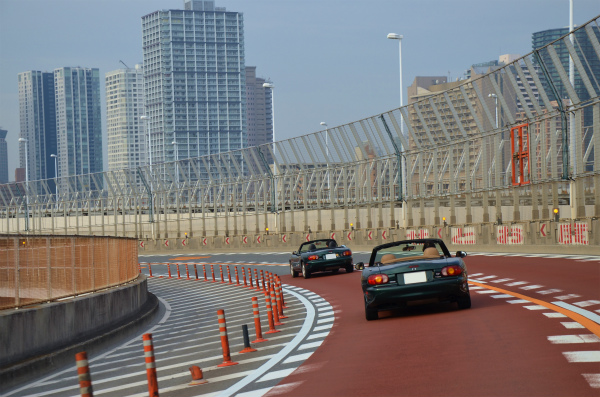 roadyssey隊長を先頭に緑の地味〜ズ隊が行く